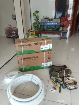 Jual AC baru 1/2-2pk