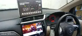 Pemasangan head unit android orca 9 inc  di brio mobilio dan BR-V