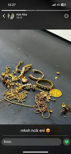 Terima jual emas segala kondisi