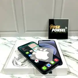 IPHONE 12 BLACK 128GB MULUS FULLSET EX RESMI IBOX