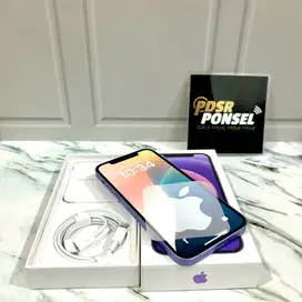 IPHONE 12 PURPLE 256GB MULUS FULLSET EX RESMI DIGIMAP