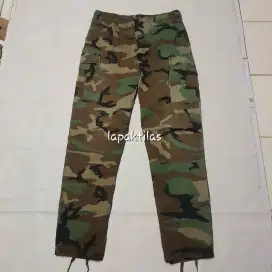 Trouser Woodland Camouflage Issue Us Army Celana Cargo Tactical ML