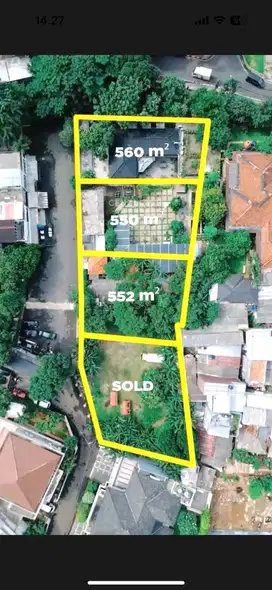 Dijual Tanah Bangunan Restoran Kemang Jaksel
