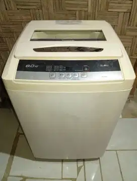 Jual mesin cuci otomatis merk Panasonic kapasitas 8kg kondisi bagus