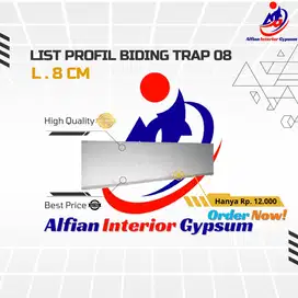 List Profil Gypsum Biding Trap 08