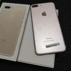 Iphone 7 plus 32gb lengkap