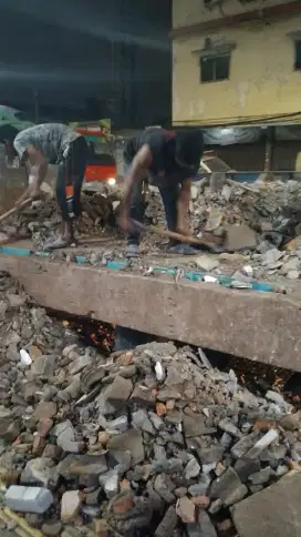 Urugan puing dan buang sampah murah