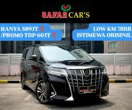 Alphard G 2019 Atpm 2.5 Low Km Rendah Murah Istimewa Antik