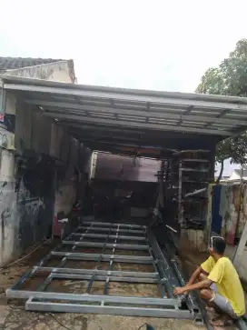 Kanopi atap alderon