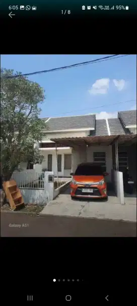 Disewakan rumah dikawasan metland cibitung cluster arizona