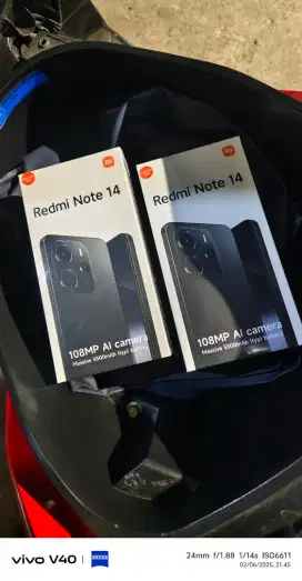 Redmi note 14 4G 8/128 masih segel box fresh new