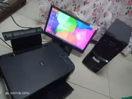 Jual Komputer PC + LED 16inch Murah ()MINAT WA