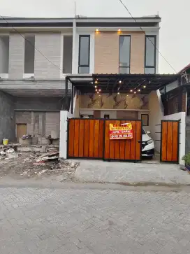 Rumah nol jalan depan indomaret