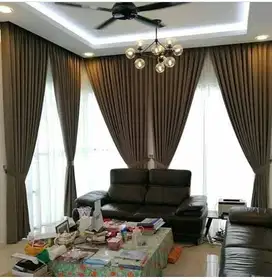 Pesanan Tirai Gorden Jendela Gordyn Mewah Hordeng Model Terbaru Murah