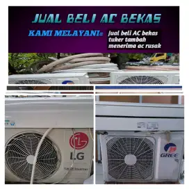 Terima ac bekas rusak