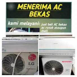 Terima ac bekas rusak