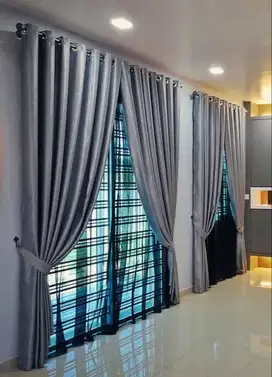 Toko Gorden Blackout Pasang Skat Klinik Hordeng Pintu Gordyn Vitrase