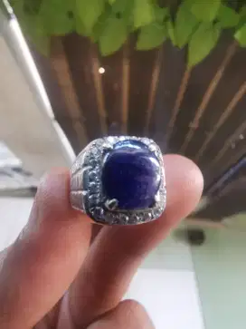 Batu Safir ring perak
