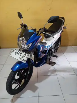 Satria fu 2013 biru