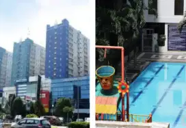 Dijual apartemen 2KT, 1KM.