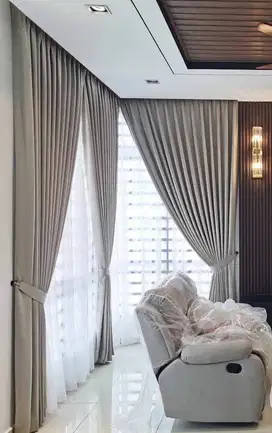 Jasa Tirai Gorden Jendela Gordyn Mewah Hordeng Terbaru Murah
