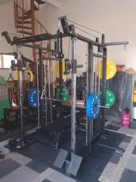Smith machine multi