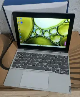 Laptop 2 in 1 Lenovo Ideapad D330 Intel N4020 Ram 8 SSD 128 Fullset
