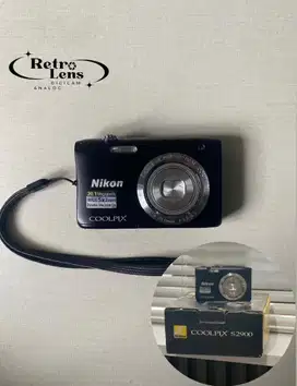 Jual digicam Nikon Coolpix S2900 - fullset no minus