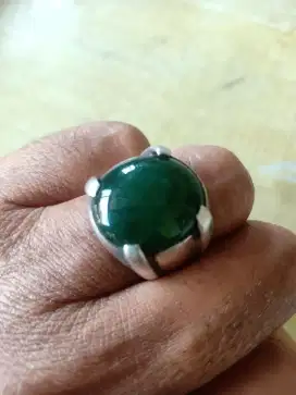 Bacan Doko Ring Perak Tebal