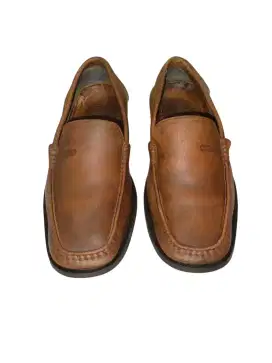 Sepatu branded kulit pria prelov Buccheri Original size 40 Cokelat