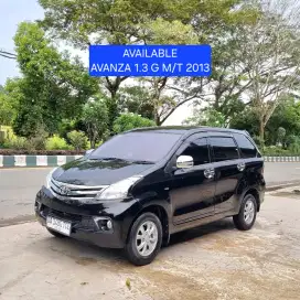 Toyota New Avanza 1,3 G M/T 2013