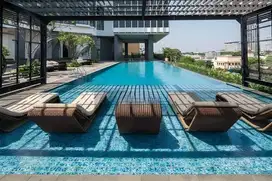 Dijual Apartment The Accent Bintaro 2BR 84m2, Full Furnished,View Pool