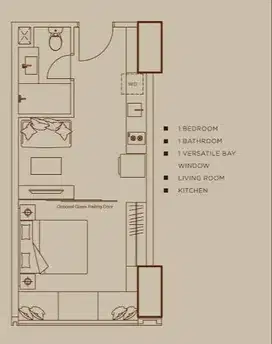 Dijual Cepat 5 Unit Gandeng Apartement Orange County Lippo Cikarang Ty
