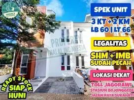 Jual Rumah Siap Huni SHM IMB KPR Tanpa Bank Sukahati Cibinong Bogor