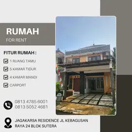 Rumah Jagakarsa residence townhouse, Kebagusan TB Simatupang