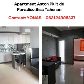 Apartment Aston Pluit de Paradiso,Bisa Tahunan