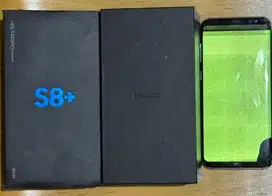 Samsung S8+ lengkap dus 64gb/4gb ram