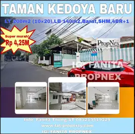 SUPER MURAHDijual rumah tua di Tmn Kedoya Baru,JakBar LT200m2 LB 140m