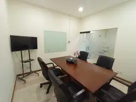 Sewa Kantor bulanan full furnish kapasitas 4pax dengan View
