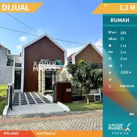 Dijual Rumah Modern Kondisi Baru Di Austinville, Dieng Malang(OLX372)