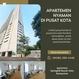 APARTEMEN SPRINGHIL TOWER BARU FREE DP BISA KPR DEKAT GOLF KEMAYORAN