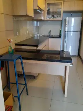 Dijual apartemen Waterplace . Tower E . 3 BR jadi 2 BR . Furnished