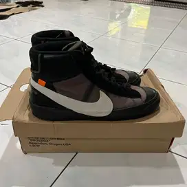 sepatu nike blazer x Offwhite ukuran 46 original