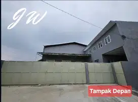 DISEWAKAN GUDANG BARU DAN KANTOR ROMOKALISARI