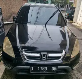CRV Gen2 Matic 2000cc tahun 2003, Warna Hitam Velg R17 Ori CRV