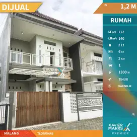 Rumah Baru Gress Siap Huni Sangat Nyaman Di Tlogomas Malang(OLX291)