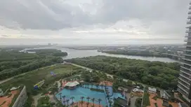 Disewakan apartement gold coast 3+1 luas 113 m2 ready