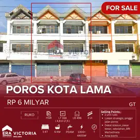 Dijual 2 Unit (lantai 3 Nyambung) Cocok untuk Usaha dan Rumah Tangga L