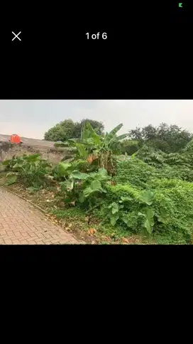 Tanah di Jl. Arjuna, Pamulang Tangerang Selatan SHM 297 m²