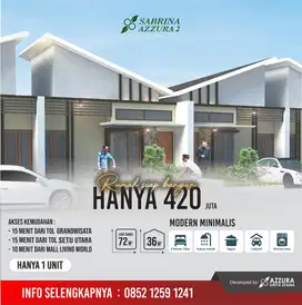 Hunian Asri dan Strategis di Setu Bekasi